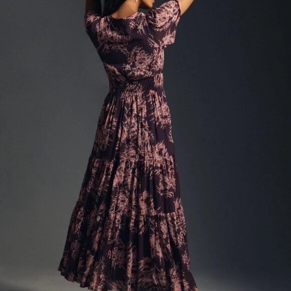 Anthropologie ~ Somerset Maxi Dress Chiffon Edition - Picture 2 of 4